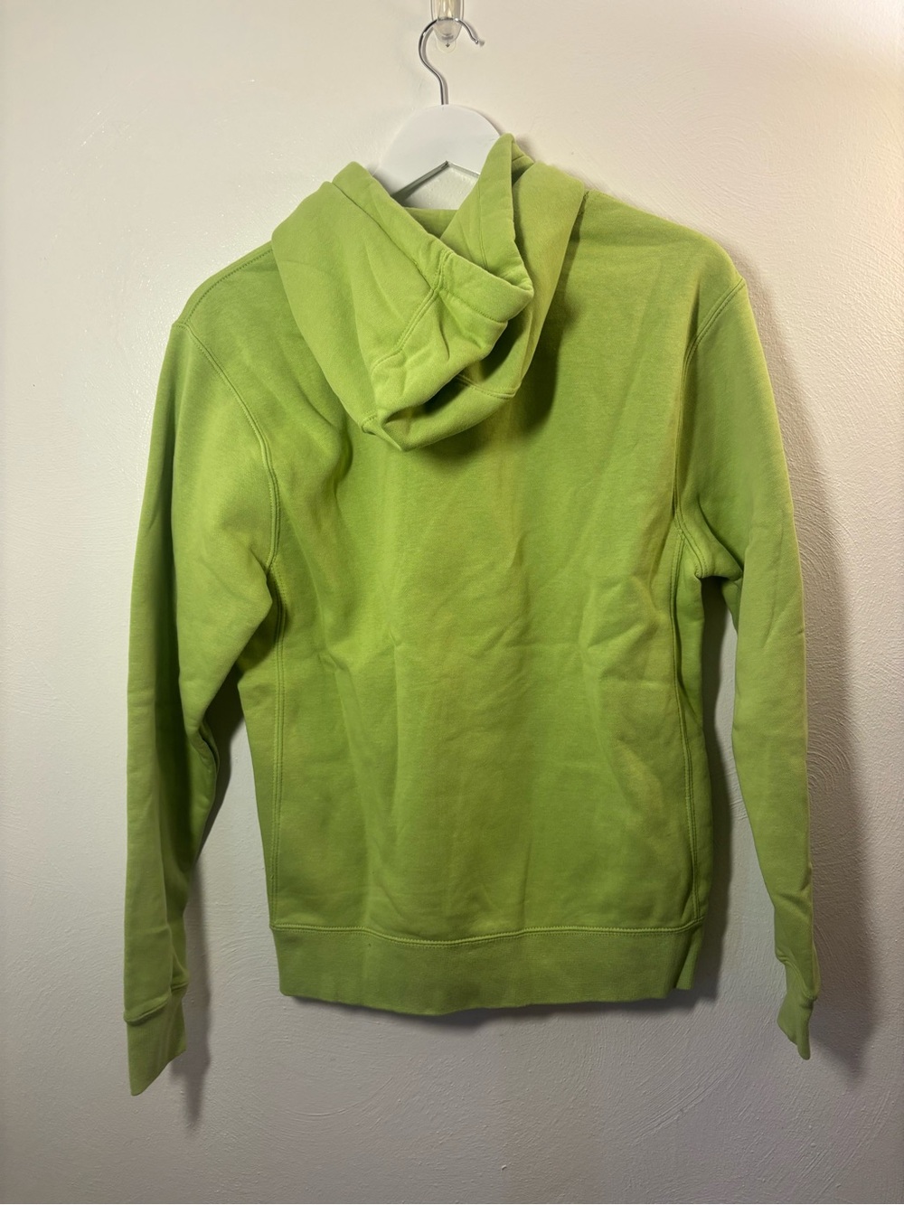 Nike Lime Green Pullover Hoodie Size XS - Picture 3 of 6